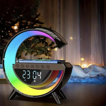 RGB Wireless Speaker Clock Lamp