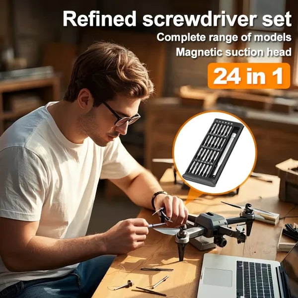 24-in-1 Precision Screwdriver Set