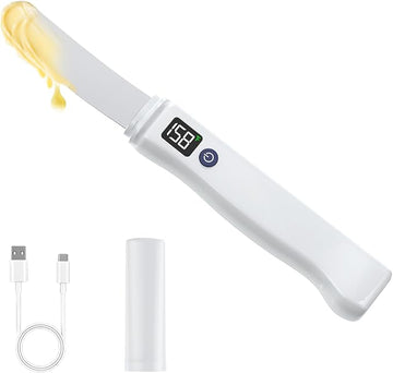 Electric Heated Butter Knife with Digital Temperature Display – Rechargeable & Waterproof