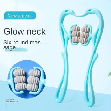 6-Wheel Neck Massager Roller
