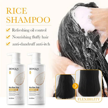 Bioaqua Rice Raw Pulp Shampoo