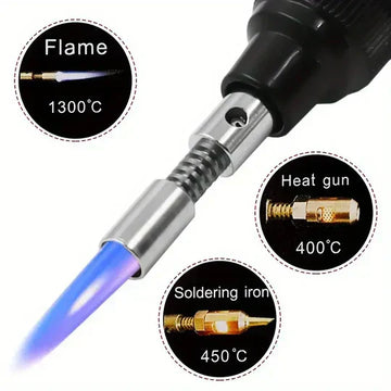 3-in-1 Butane Soldering Torch Kit